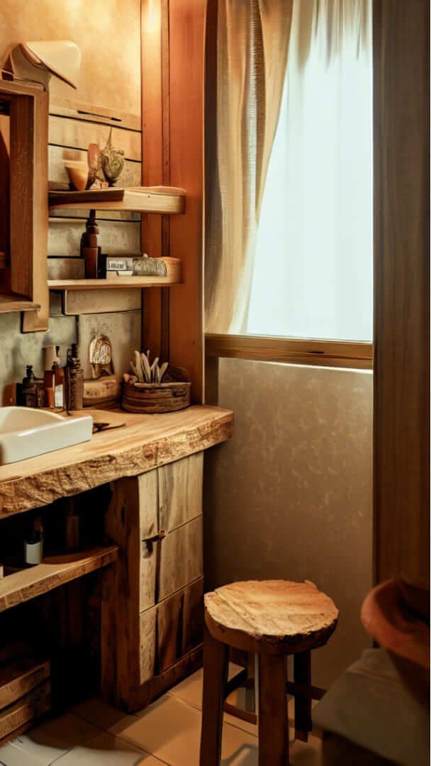 13 Small Rustic Bathroom Interior Design Ideas on a Budget