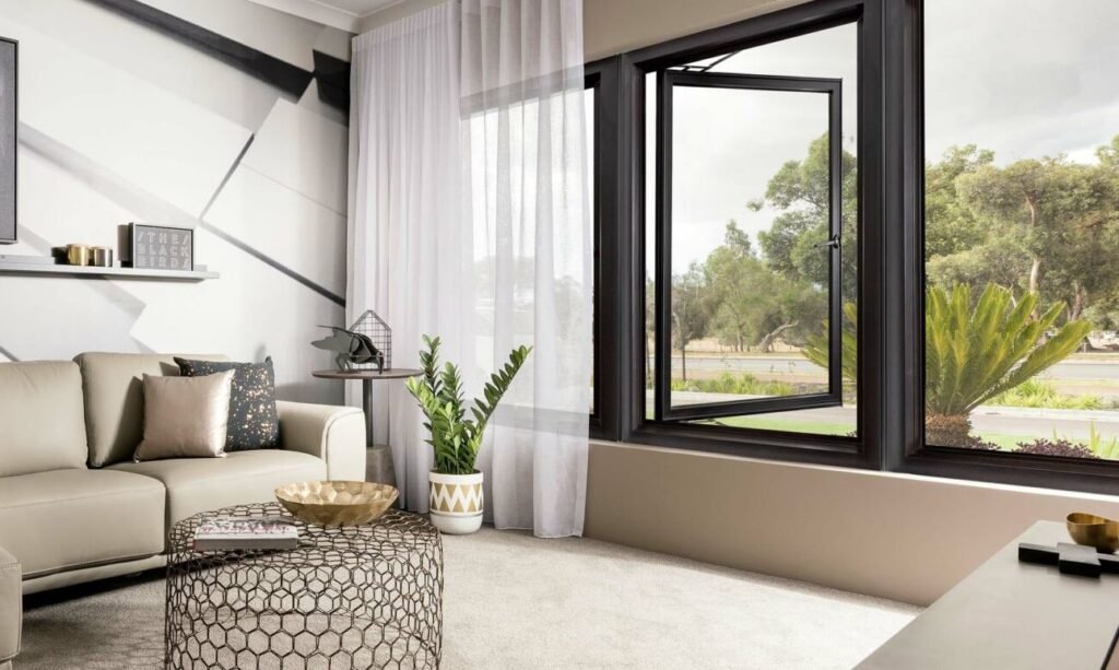 Modern casement window design for residential homes
