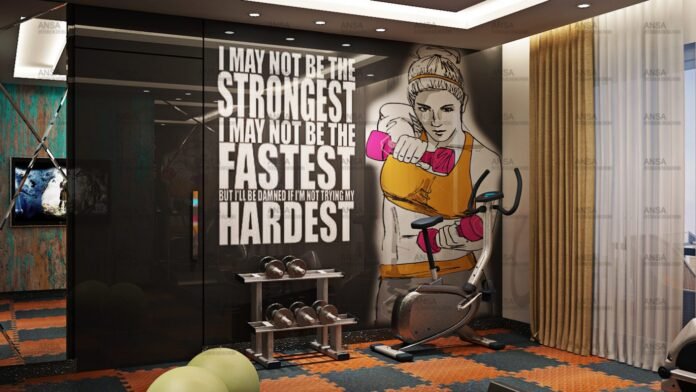 25 Gym Interior Wall Design - Home Brightside