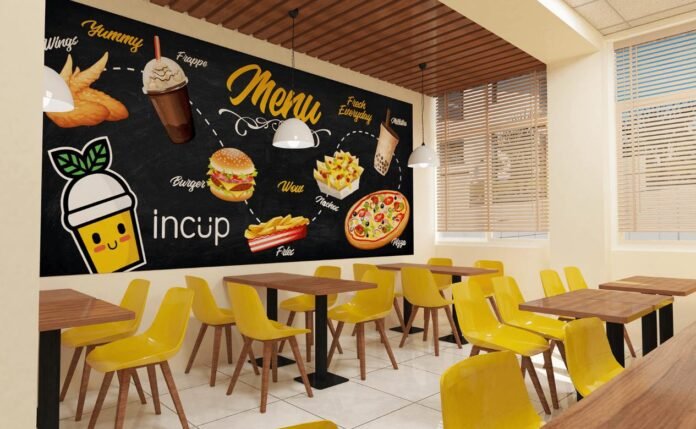 Fast Food Shop Interior Design