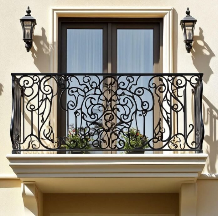 15 Stylish Modern Balcony Railing Design for House Front - Home Brightside