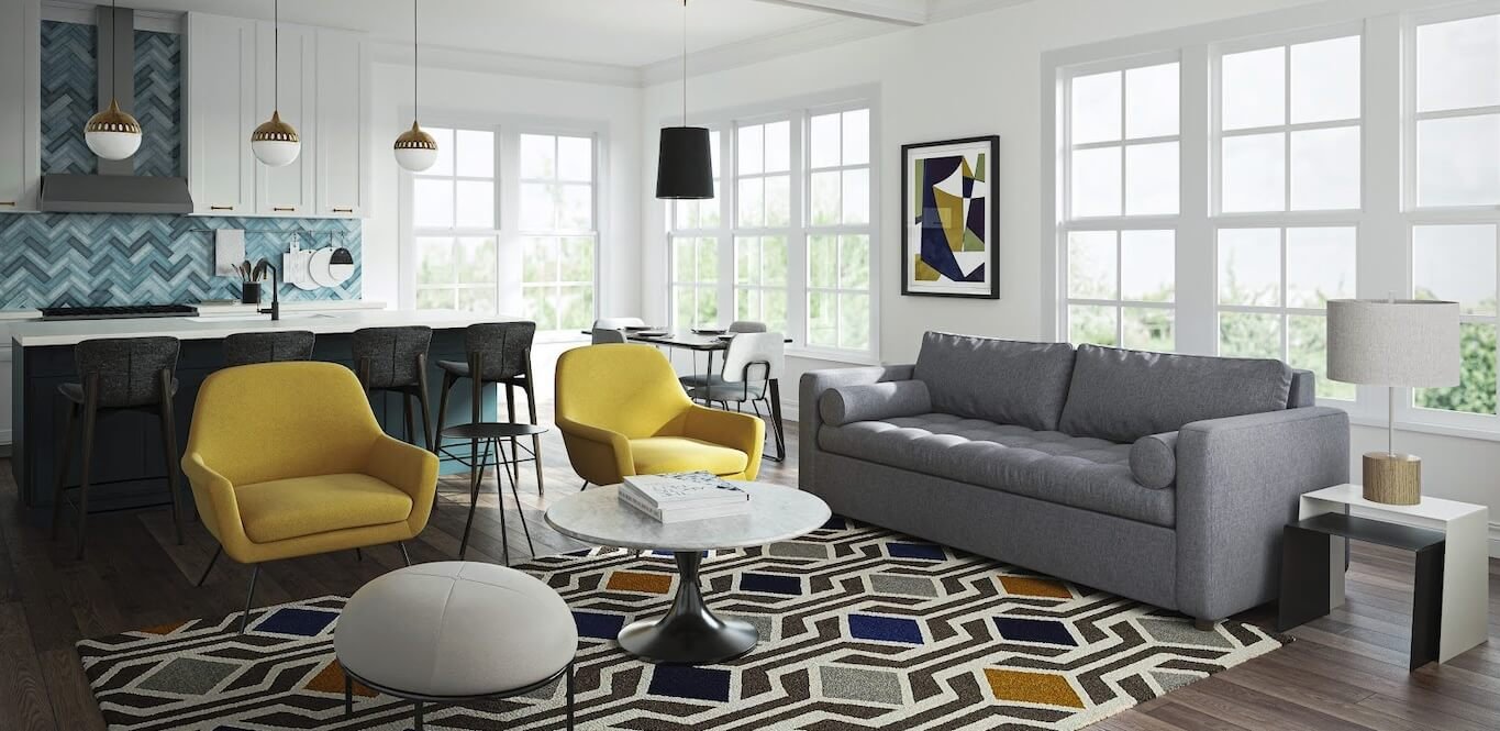 12 Living Room Furniture Ideas for Apartments - Home Brightside