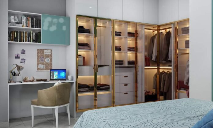 10 Corner Wardrobe Design Ideas - Home Brightside