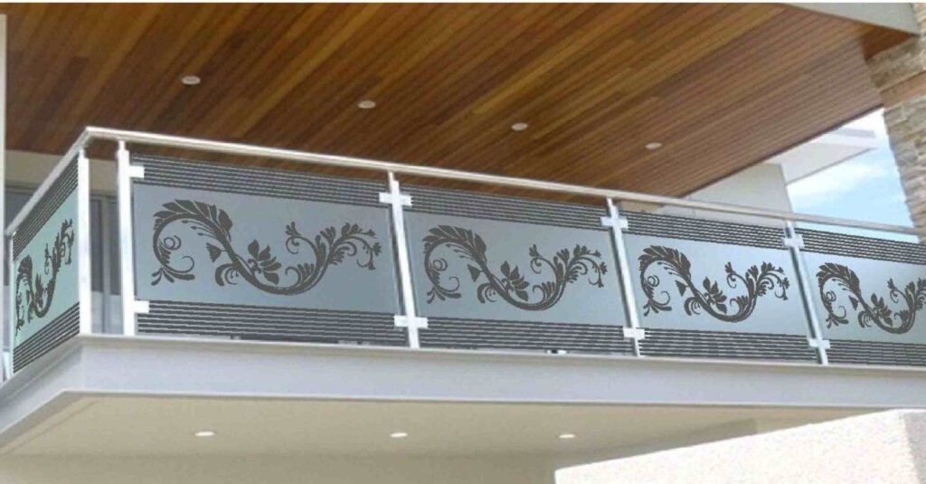 Balcony Railing Design for House Front