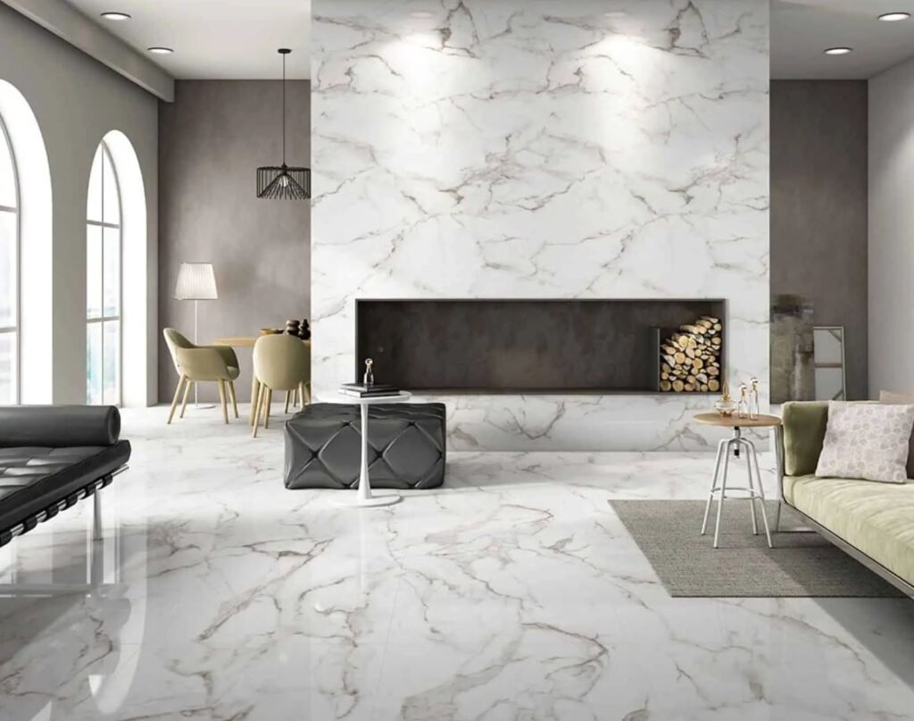 Marble Texture Half Wall Tiles
