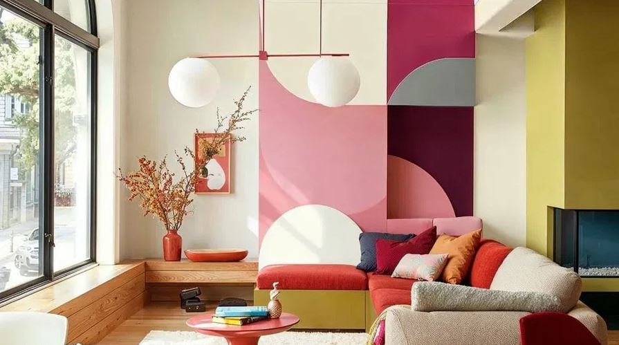 Wall Painting Design for Living Room 