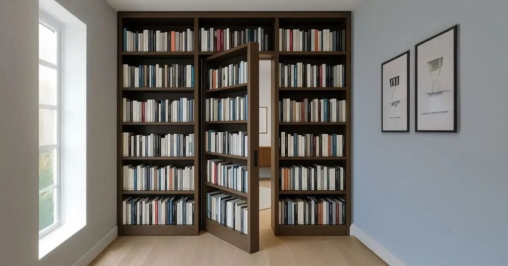 Wall Hidden Door Ideas