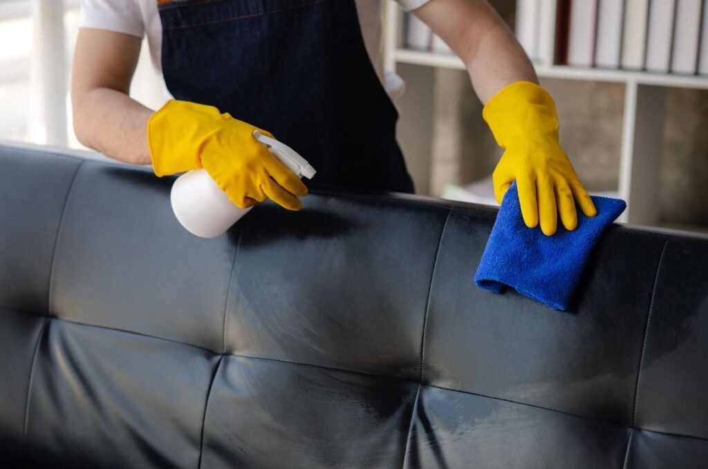 Make the cleaning solution