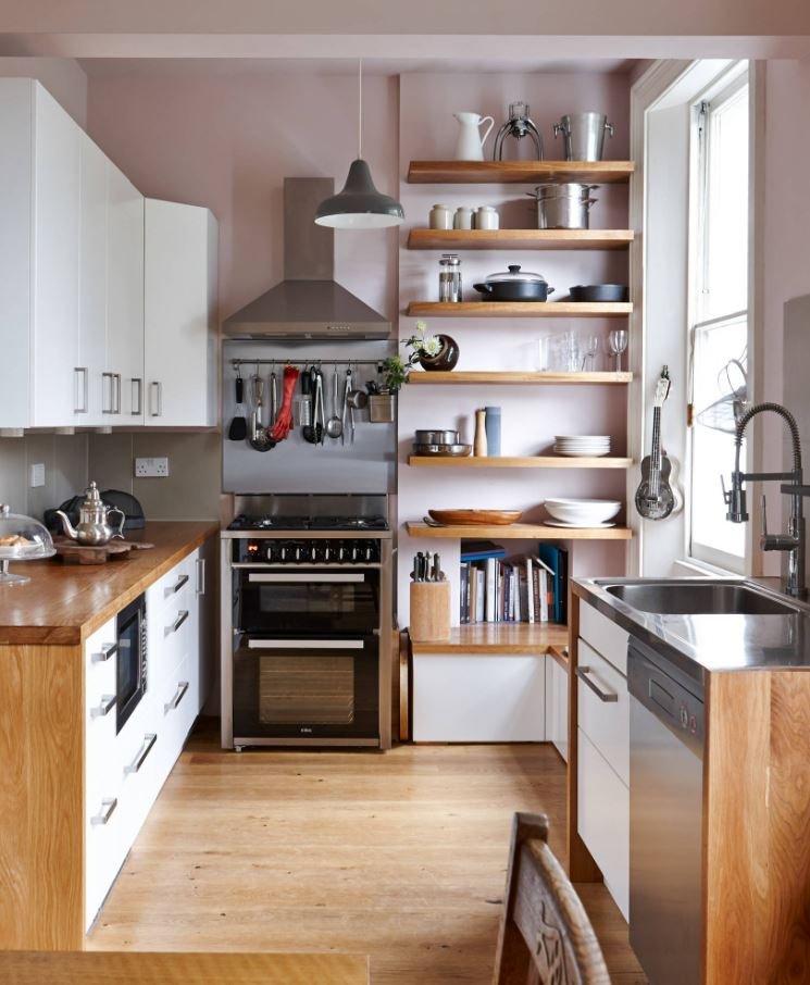 U-Shaped Kitchen Layout