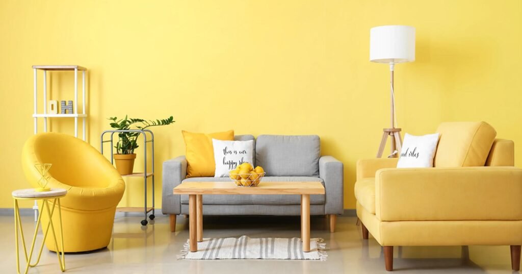 Yellow Wall Paint Colour