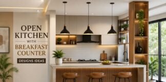 20 Open Kitchen with Breakfast Counter Designs Ideas Modern open kitchen with breakfast counter designs for stylish and functional homes