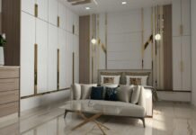 Calming Earth-Tone Wall Colors for Relaxing Modern Bedroom Sanctuaries Calming earth-tone wall colors in a modern minimalist bedroom sanctuary with warm lighting